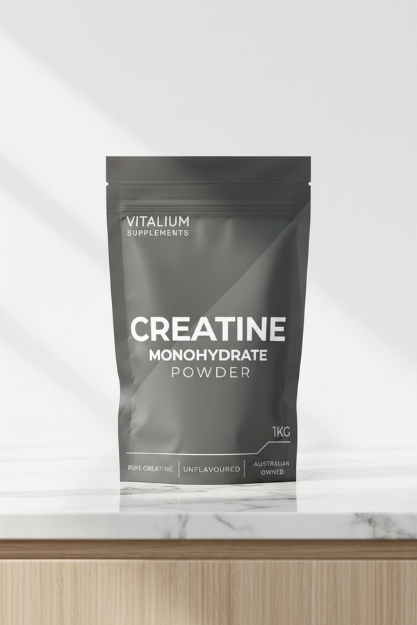 Vitalium Supplements Creatine Monohydrate Powder – Unflavoured