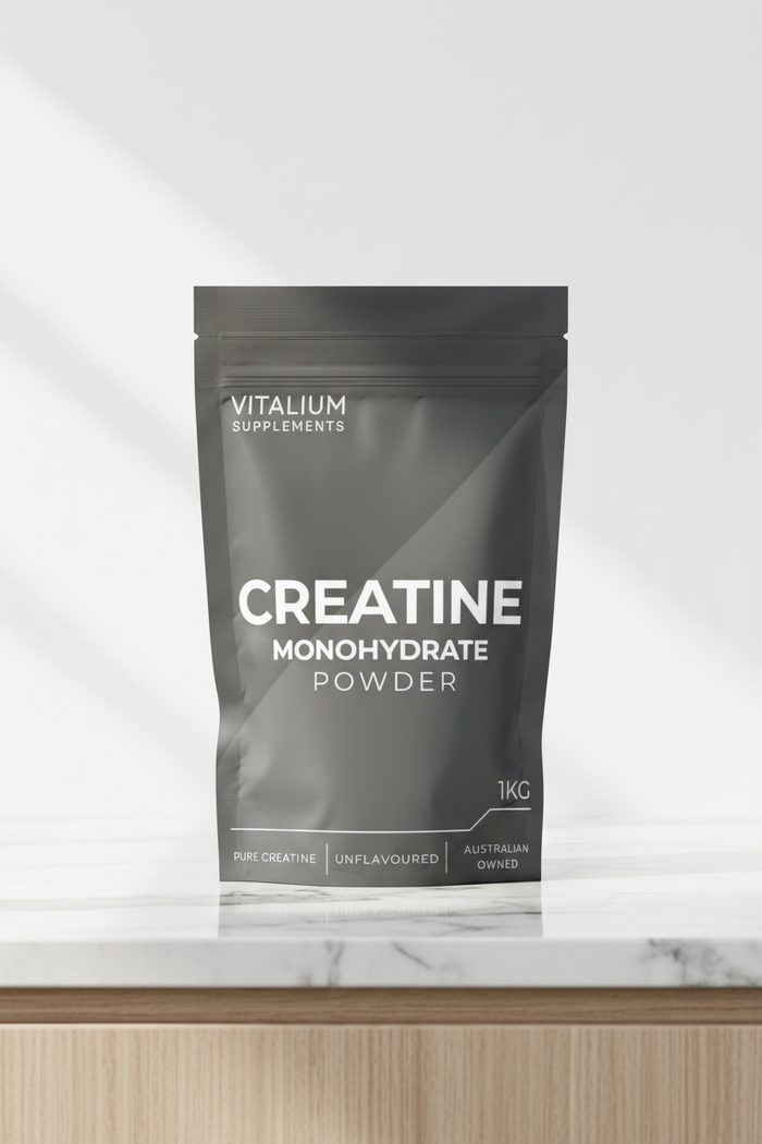 Vitalium Supplements Creatine Monohydrate Powder – Unflavoured