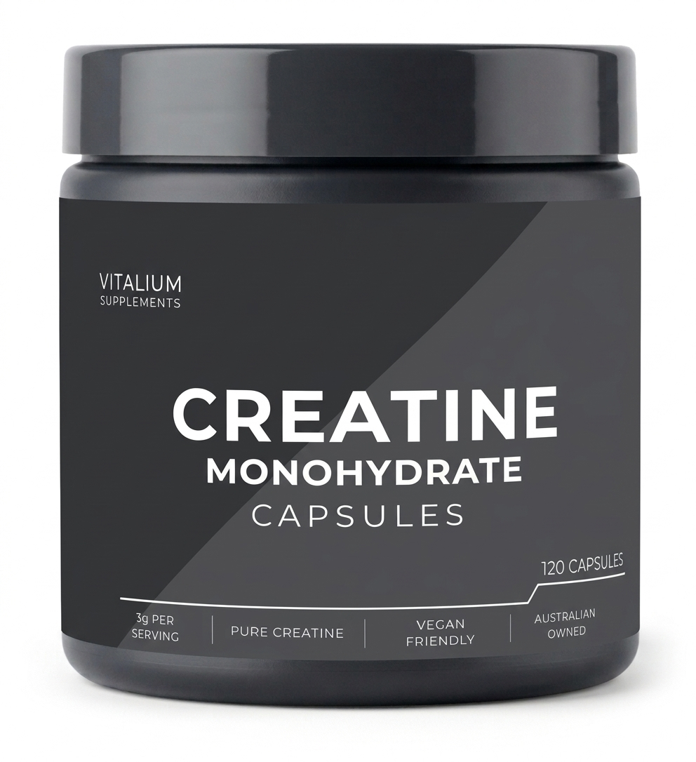 Vitalium Supplements Creatine Monohydrate Capsules